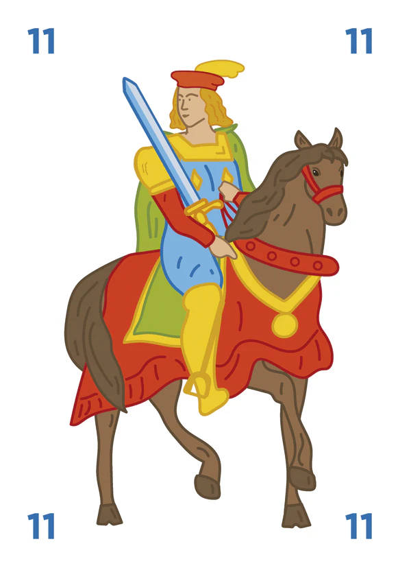Caballo de espadas